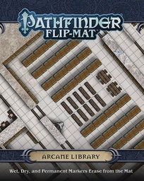 PATHFINDER FLIP MAT ARCANE LIBRARY