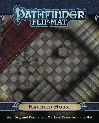 PATHFINDER FLIP-MAT HAUNTED HOUSE