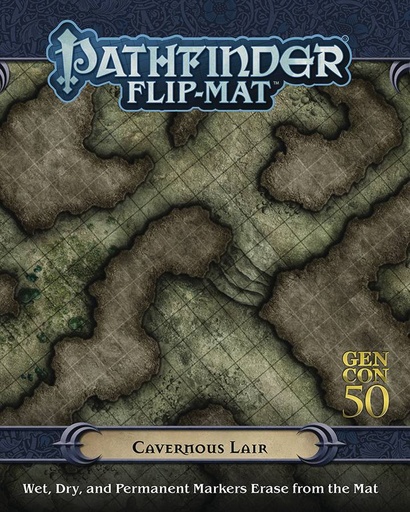 PATHFINDER FLIP MAT CAVERNOUS LAIR