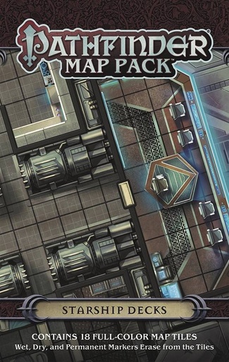 PATHFINDER MAP PACK STARSHIP DECKS