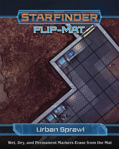 STARFINDER RPG FLIP MAT URBAN SPRAWL