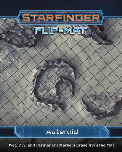 STARFINDER FLIP MAT STARSHIP ASTEROID