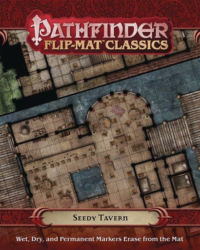 PATHFINDER FLIP MAT CLASSICS SEEDY TAVERN