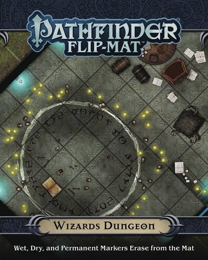 PATHFINDER FLIP MAT WIZARDS DUNGEON