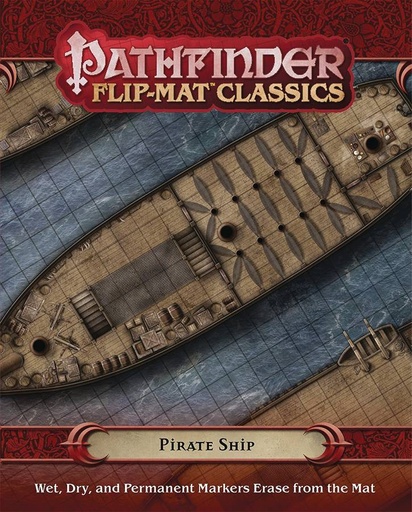 PATHFINDER RPG FLIP MAT CLASSICS PIRATE SHIP