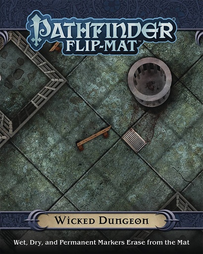 PATHFINDER FLIP-MAT WICKED DUNGEON
