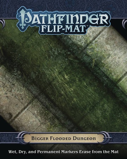 PATHFINDER RPG FLIP MAT BIGGER FLOODED DUNGEON