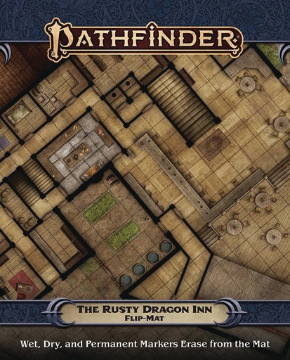 PATHFINDER FLIP MAT RUSTY DRAGON INN