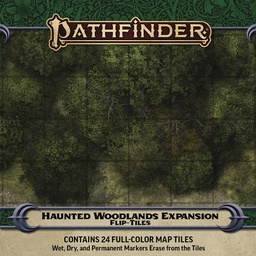PATHFINDER FLIP TILES HAUNTED WOODLANDS EXP