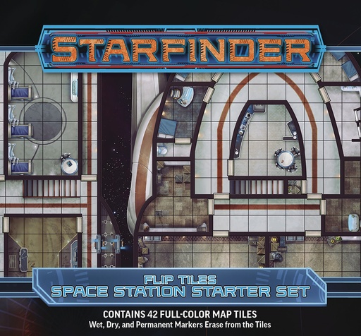 STARFINDER RPG FLIP TILES SPACE STATION STARTER SET