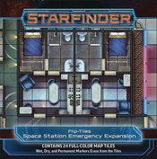 STARFINDER RPG FLIP TILES SPACE STATION EMERGENCY EXP