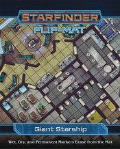STARFINDER RPG FLIP MAT GIANT STARSHIP