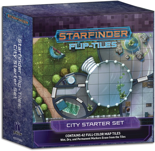 STARFINDER RPG FLIP-TILES CITY STARTER SET