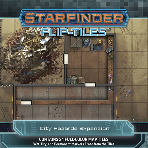 STARFINDER RPG FLIP TILES CITY HAZARDS EXP