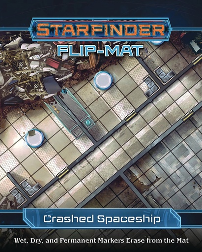 STARFINDER FLIP-MAT CRASHED STARSHIP