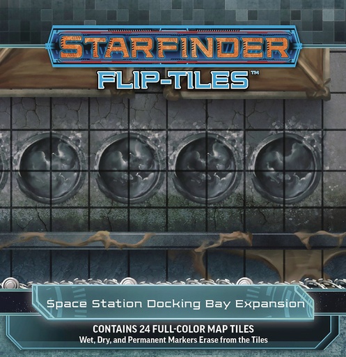 STARFINDER FLIP TILES SPACE STATION DOCKING BAY EXP