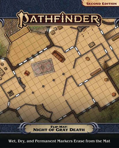 PATHFINDER FLIP-MAT NIGHT GRAY DEATH (P2)