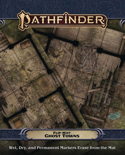 PATHFINDER FLIP-MAT GHOST TOWNS