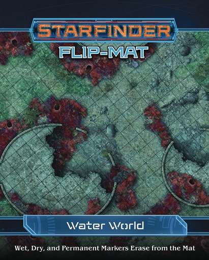 STARFINDER RPG FLIP-MAT WATER WORLD