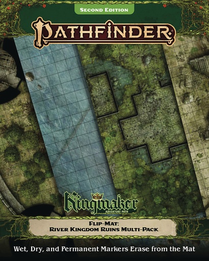 PATHFINDER FLIP-MAT KINGMAKER ADV PATH RIVER KINGDOM MULTI P