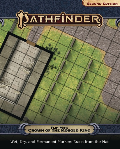 PATHFINDER FLIP-MAT CROWN OF KOBOLD KING