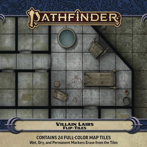 PATHFINDER FLIP-TILES VILLAIN LAIRS SET