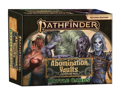 PATHFINDER RPG ABOMINATION VAULTS BATTLE CARDS