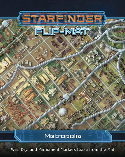 STARFINDER RPG FLIP-MAT METROPOLIS