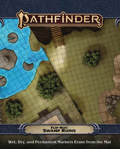 PATHFINDER FLIP-MAT SWAMP RUINS