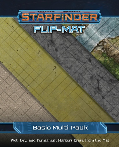 STARFINDER FLIP-MAT BASIC TERRAIN MULTI-PACK