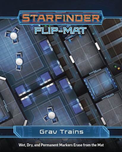 STARFINDER RPG FLIP-MAT GRAV TRAINS