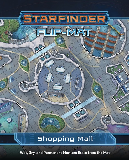 STARFINDER FLIP-MAT SHOPPING MALL