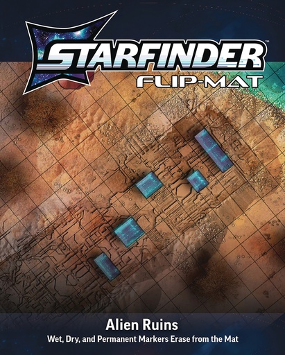 STARFINDER FLIP-MAT ALIEN RUINS