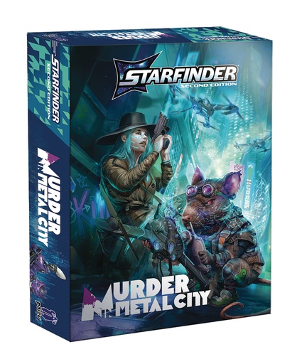 STARFINDER MURDER IN METAL CITY DLX ADV