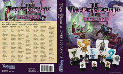 TOME OF BEASTS 2 PAWNS COLL