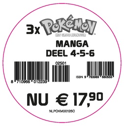 Pokemon - Het grote Avontuur - 3pack - 04-05-06
