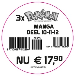 Pokemon - Het grote Avontuur - 3pack - 10-11-12
