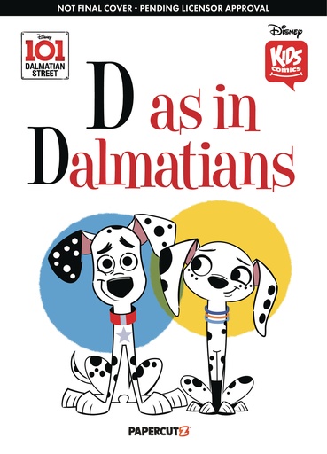 DISNEY 101 DALMATIAN HC STREET D IS FOR DALMATIAN