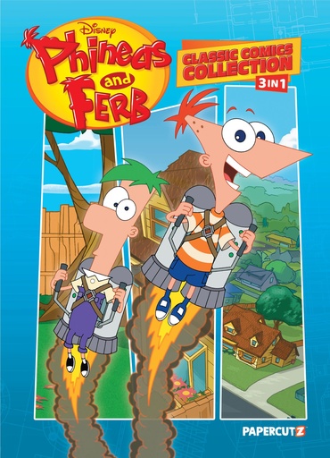 PHINEAS&FERB CLASSIC COMICS COLLECTION 3 IN 1 01