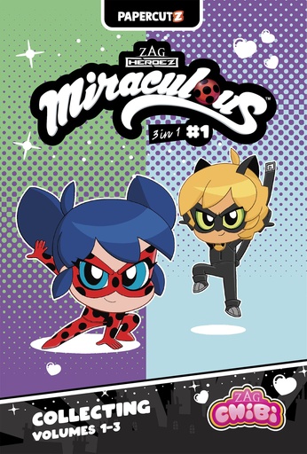 MIRACULOUS LADYBUG CHIBI 3 IN 1 01