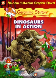GERONIMO STILTON 07 DINOSAURS IN ACTION HC
