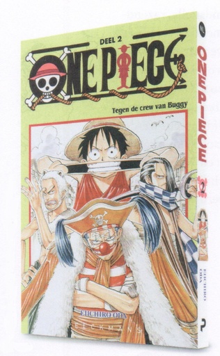 One Piece NL 002 Tegen de crew van Buggy