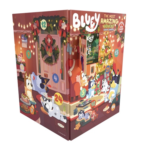 BLUEY MOST AMAZING ADVENT CALENDAR BOOK BUNDLE