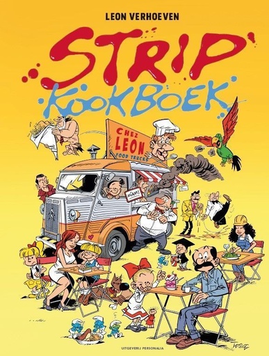 Stripkookboek 2 met 50 Vlaamse tekenaars