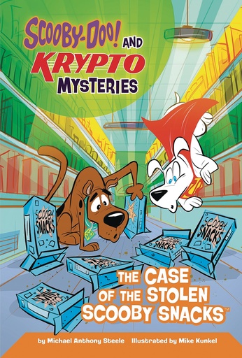 SCOOBY DOO & KRYPTO MYSTERIES CASE STOLEN SCOOBY SNACKS