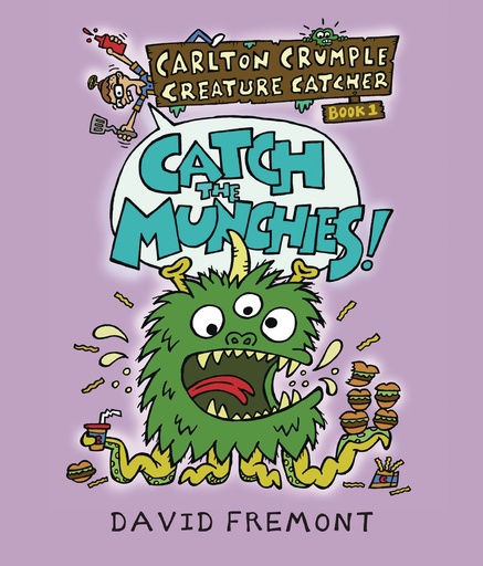 CARLTON CRUMPLE CREATURE CATCHER YA CATCH THE MUNCHIES