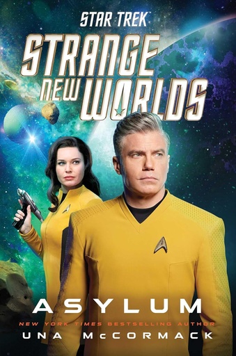 STAR TREK STRANGE NEW WORLDS HC NOVEL ASYLUM
