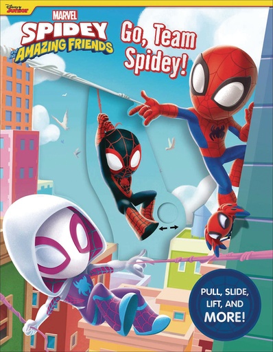 SPIDEY & HIS AMAZING FRIENDS GO TEAM SPIDEY BOARD BOOK