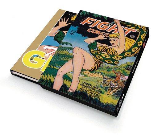 GOLDEN AGE FIGHT COMICS TIGER GIRL SLIPCASE 01