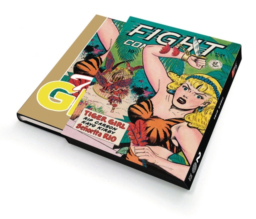 GOLDEN AGE FIGHT COMICS TIGER GIRL SLIPCASE 02